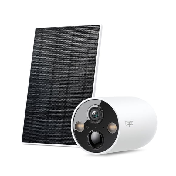 TP-Link Tapo C425 KIT Cámara de Seguridad Wi-Fi Solar con Vista 2K QHD y Detección IA Avanzada