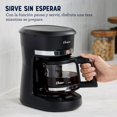 thumbnail image 2 of Oster Cafetera, Programable, de 5 Tazas de Capacidad, con Filtro Reutilizable, Función Pausa y Servir, Apagado Automático, Pantalla LED, Jarra con Medidas, Color Negro, BVSTDCP51, 2 of 9
