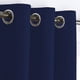 thumbnail image 4 of Cortinas Blackout MELOCOTTON HOGAR 275cm Ancho 215cm Largo 2 paneles 100% Microfibra Poliéster marino, 4 of 8