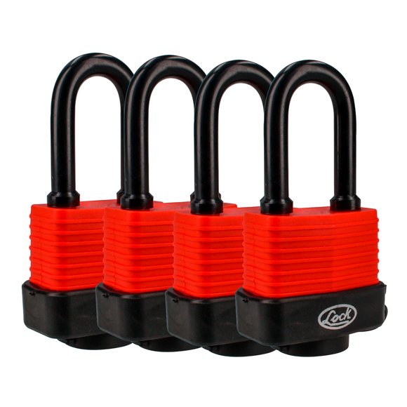 Candados Impermeables Lock Juego 4 Pzas 40mm Seguridad J4CIL