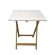 thumbnail image 4 of Mesa Plegable Rectangular Aile/Blanco Hogare Mesa Plegable Rectangular, 4 of 6
