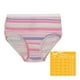 thumbnail image 3 of Pantaleta Fruit of the Loom para Niña, Algodón Premium Multicolor 3 Piezas Talla 4, 3 of 4