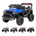 thumbnail image 1 of Carro Eléctrico Jeep Niño Montable Infantil Control Remoto Color Azul, 1 of 7