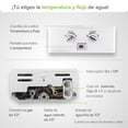 thumbnail image 4 of Boiler de Paso 3 Regaderas y 1 Lavabo 16Lts AVERA  C16LNAT Calentador de Paso Uso Exclusivo Gas Natural, 4 of 11