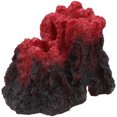 thumbnail image 4 of 1pc Fish Tank Volcanic Decor Aquarium Landscape Adornment Fish Tank Decor (Red), 4 of 5