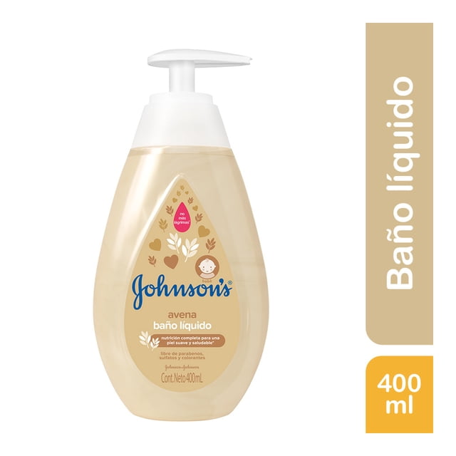 Baño Líquido Bebé JOHNSON'S Avena 400ml