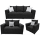thumbnail image 1 of Sala Modular 3-2-1 El Bazar Store Miami Negro, Sofa, Love seat y sillón, 1 of 8