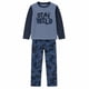 thumbnail image 1 of Simply Basic Set Pijama para Niño, Manga Larga Camuflaje Azul Talla 4, 2Piezas, 1 of 4