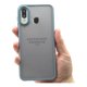 thumbnail image 3 of Funda + Mica Icon Case Electro Mate para Samsung A20, Carcasa, Protector, Uso Rudo, Protector de Pantalla, Antigolpes, Esquinas Reforzadas, Protección de Cámara - Azul sierra, 3 of 9