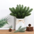 thumbnail image 2 of CaiYueKe 24 PCS Artificial Pine Needles Branches Christmas Twigs Pine Picks Christmas Stems DIY for Christmas Tree Garland Xmas Decoration and Fireplace Vase Home Indoor Outdoor Decor(Green), 2 of 2