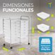 thumbnail image 5 of Carrito auxiliar organizador con 12 cajones Onof BAR-AUX, 5 of 7