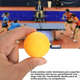 thumbnail image 5 of Pelotas Ping Pong 60 pzs Malubero, Naranja, 5 of 5