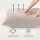 thumbnail image 3 of Silla de Metal Zinus Ada con Cojines de Memory Foam Color Beige, 3 of 6