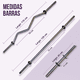 thumbnail image 2 of Set Kit De Mancuernas, Barra Recta, Barra Z + 10 Discos 55lb, 2 of 6
