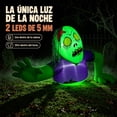 thumbnail image 4 of Inflable Halloween Zombie Gigante Emergente Luces Led 1.40 M, 4 of 8