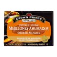 thumbnail image 1 of Mejillones Crown Prince ahumados enteros en aceite de algodón 106 g, 1 of 3
