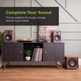 thumbnail image 4 of Subwoofer Dayton Audio CS1000 de 10" y 180 W, amplificado, acabado en madera, 4 of 7