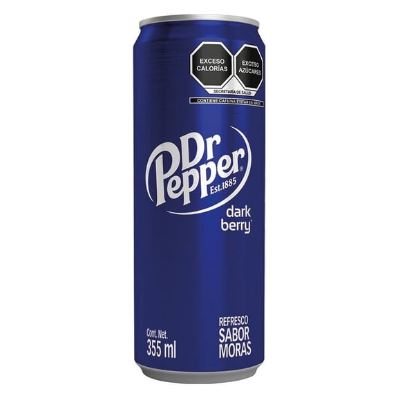 Refresco Dr Pepper sabor dark berry 355 ml