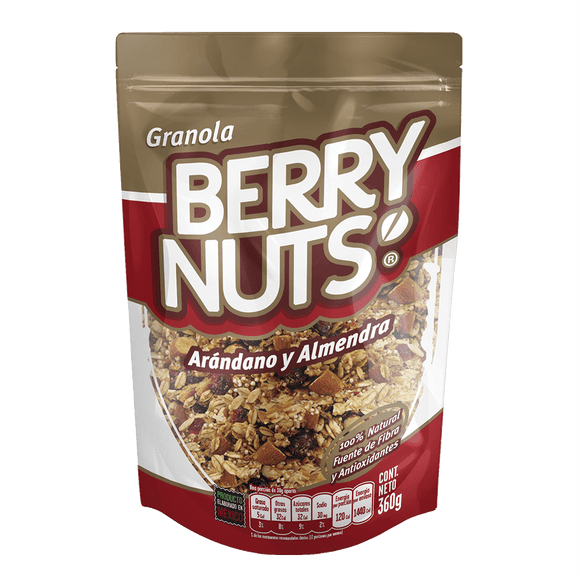 Granola Berry Nuts Arandano y Almendra 360g