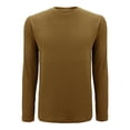 thumbnail image 1 of Playera George Talla CH Cuello Redondo Manga Larga Lisa Bronce, 1 of 4