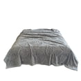 thumbnail image 2 of Color Style Taffeta Comfortable Fleece Blanket Sofa Leisure Throw Blanket, 2 of 6