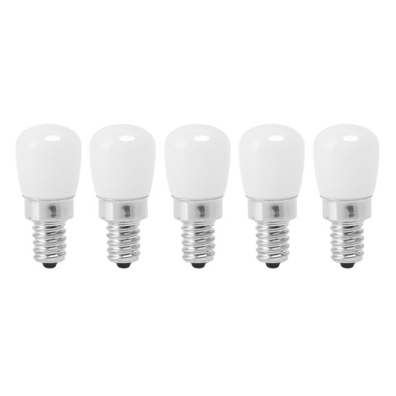 Bombilla Para Refrigerador, Bombilla Para Lámpara De Refrigerador, 120 V, Bajo Consumo De Energía, Versátil, Antideslumbrante, Ahorro De Energía, 5 Piezas, Salida De Calor Cero