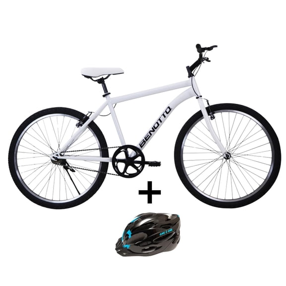 Combo Bicicleta Benotto PMO R26 1V Hombre con Casco Talla L