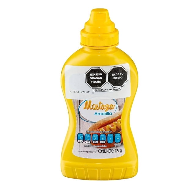 Mostaza Great Value classic yellow 227 g
