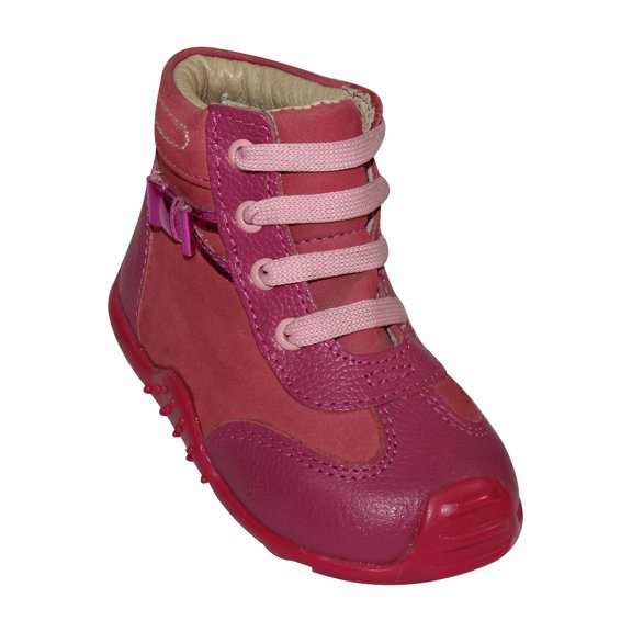 BOTIN CASUAL LEON NIÑA ROSA GAMUZA 54533B12