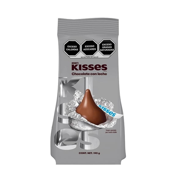 Chocolates con leche Hershey's Kisses 190 g