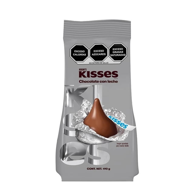 Chocolates con leche Hershey's Kisses 190 g