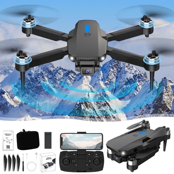 Oficina y papelería Drone de control remoto con pantalla V34 Control remoto GPS Retorno Motor sin escobillas Drone Quadcopter Evitación de obstáculos Avión de control remoto aeronave aeronave