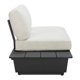 thumbnail image 2 of Love Seat Exterior Tien Negro Kessa Muebles, 2 of 5
