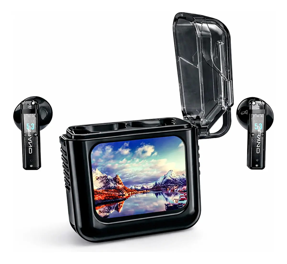 Audífonos bluetooth touch manos libres sonido HD Comerliv S10 Pro Negro