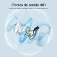 thumbnail image 4 of Auriculares Inteligentes Inalámbricos G-tide Clipon Hifi Tws Negro,Bluetooth 5.3,Cinco colores disponibles,Cancelación de ruido,Micrófono incorporado,Compatible con sistemas Android y iPhone, 4 of 9