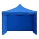 thumbnail image 1 of Carpa 3 x 3 Metros Toldo Lona Impermeable Plegable Para Jardin Color Azul Practiksa  Carpa con Pared, 1 of 5