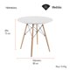 thumbnail image 3 of MESA TIPO EAMES 80 CM COLOR BLANCO, 3 of 7