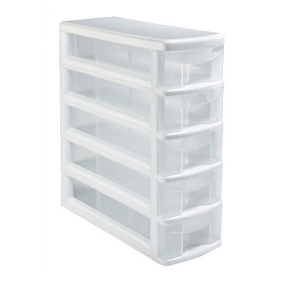 Mini Cajonera Italhome 5 Niveles Blanco