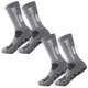 thumbnail image 1 of Medias Deportivas SpotGrey 2Pares Gris 6-12.5US TapeDesign Calcetines Tubo Medio Algodón., 1 of 2