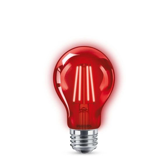 Foco Led A19 Philips 4W Rojo 120V
