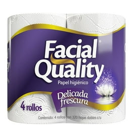 papel higiénico Facial Quality 4 rollos de 320 hojas