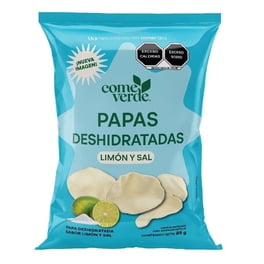 Papas deshidratadas Come Verde sabor limón y sal 85 g