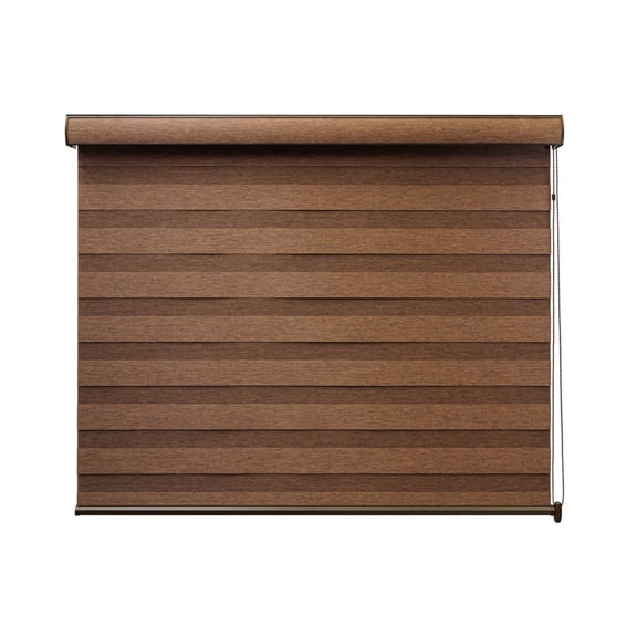DecoKing | Persiana para Ventana Furze Enrollable Horizontal 200cm ancho x 240cm alto Brown