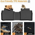 thumbnail image 3 of RHINO Tapetes Premium de Uso Rudo para Chevrolet Captiva 2026 | Juego Completo con Tapete de Cajuela | Ajuste Exacto Tipo OEM | TPE Antiderrapante | Protección Contra Lodo, Polvo y Derrames | Negro, 3 of 3