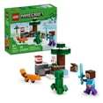 thumbnail image 1 of Set LEGO Minecraft La Aventura de Steve en la Taiga 21583, 1 of 4