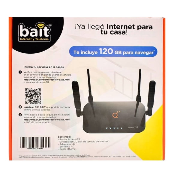Router Shenzhen Bait Access Q3 Negro