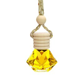 Xihbxyly Difusor Colgante para Coche, Botella de Aromaterapia de Larga Duración, Diseño de Vidrio Reutilizable, Ambientador Premium, Refresca El Aire Del Vehículo, Ideal para Viajeros, Seis Aromas Di