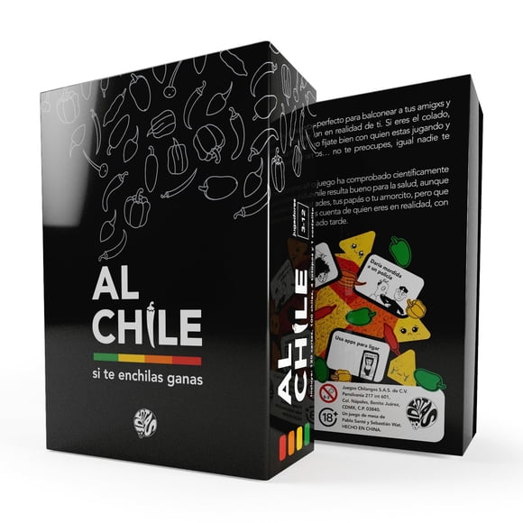 Al Chile | Juego de Cartas/señalar | Juego para fiestas