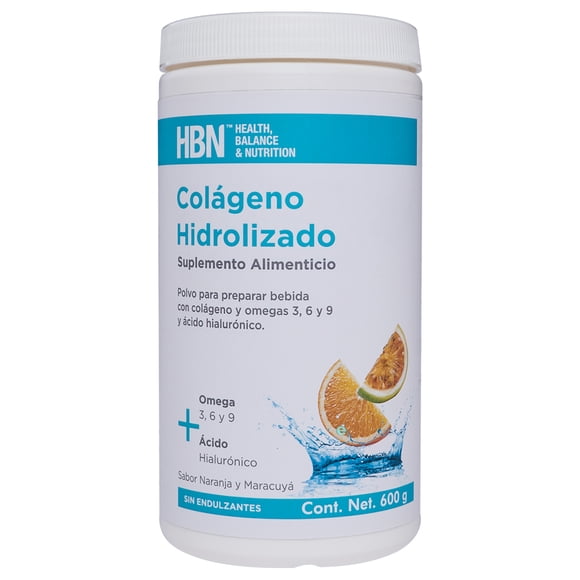 Colágeno HBN Naranja Maracuyá 600g