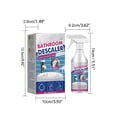 thumbnail image 2 of Limpiadores domésticos Limpiador de baño Quitacristales de baño Quitamanchas de grifos de azulejos Limpiador de bañeras Líquido limpiador de 60 ml, 2 of 2